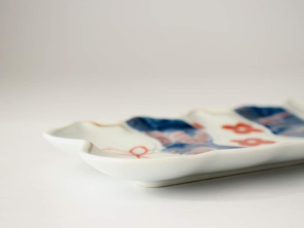 六瓢皿 伊万里ひょうたん 徳永製陶所 徳七窯 21cm 電子レンジ 食洗器