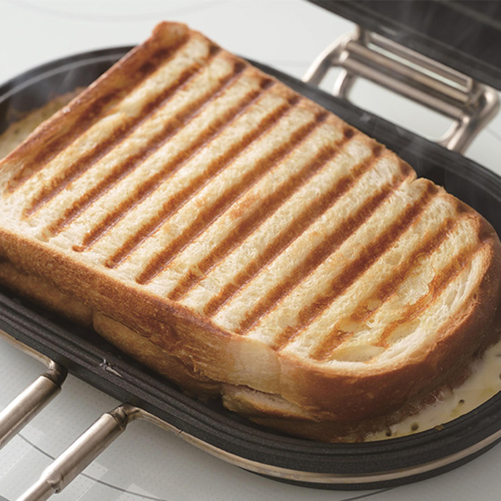 家事問屋 パニーニパン レシピブック付き 送料無料 直火 IH対応 ホット