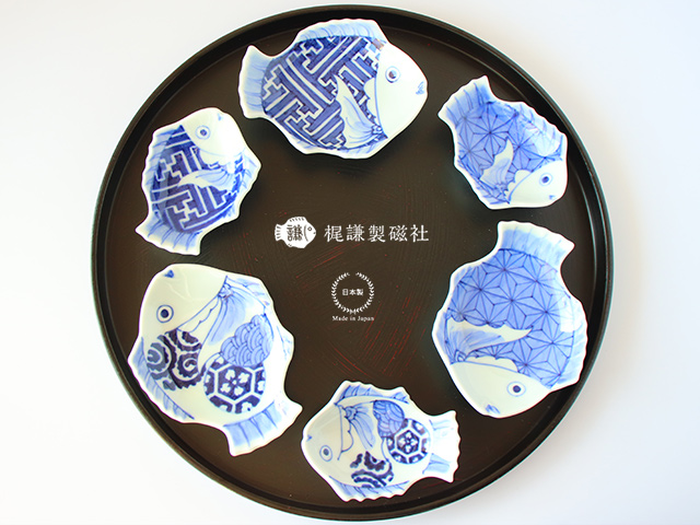 梶謙製磁社 招福鯛クラシック 豆皿 : 雑貨のお店セレクト・ペンギン