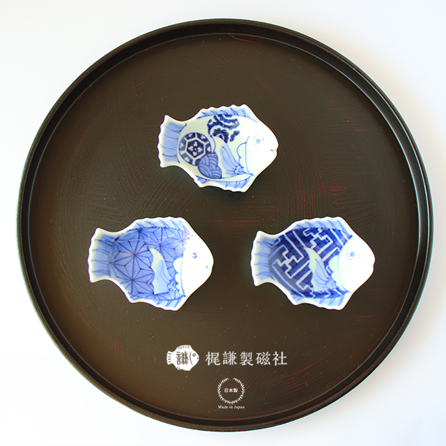 梶謙製磁社 招福鯛クラシック 豆皿 : 雑貨のお店セレクト・ペンギン
