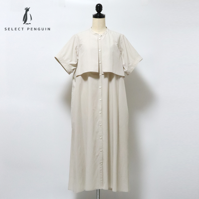lelill バックタック フラップワンピース レリル 12531118 : 雑貨のお