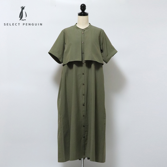lelill バックタック フラップワンピース レリル 12531118 : 雑貨のお