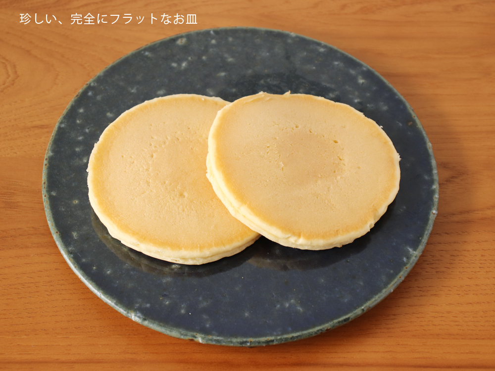 丸十製陶 22センチ 藍 フラットプレート 皿 22cm 信楽焼 陶器 : 雑貨の