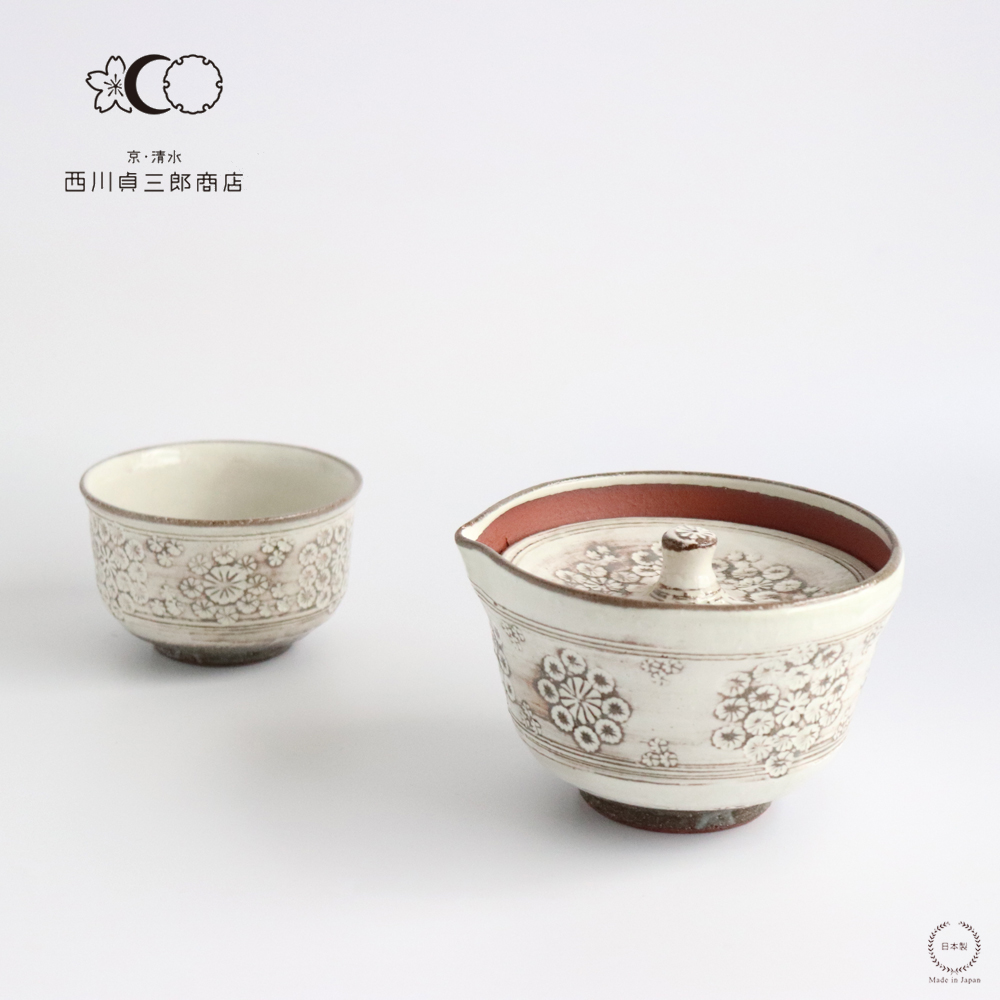 弥三郎窯　松島芳作　御本手　花瓶 西川貞三郎商店 宝瓶 粉引花三島 京焼 清水焼 S0294 : 雑貨のお店