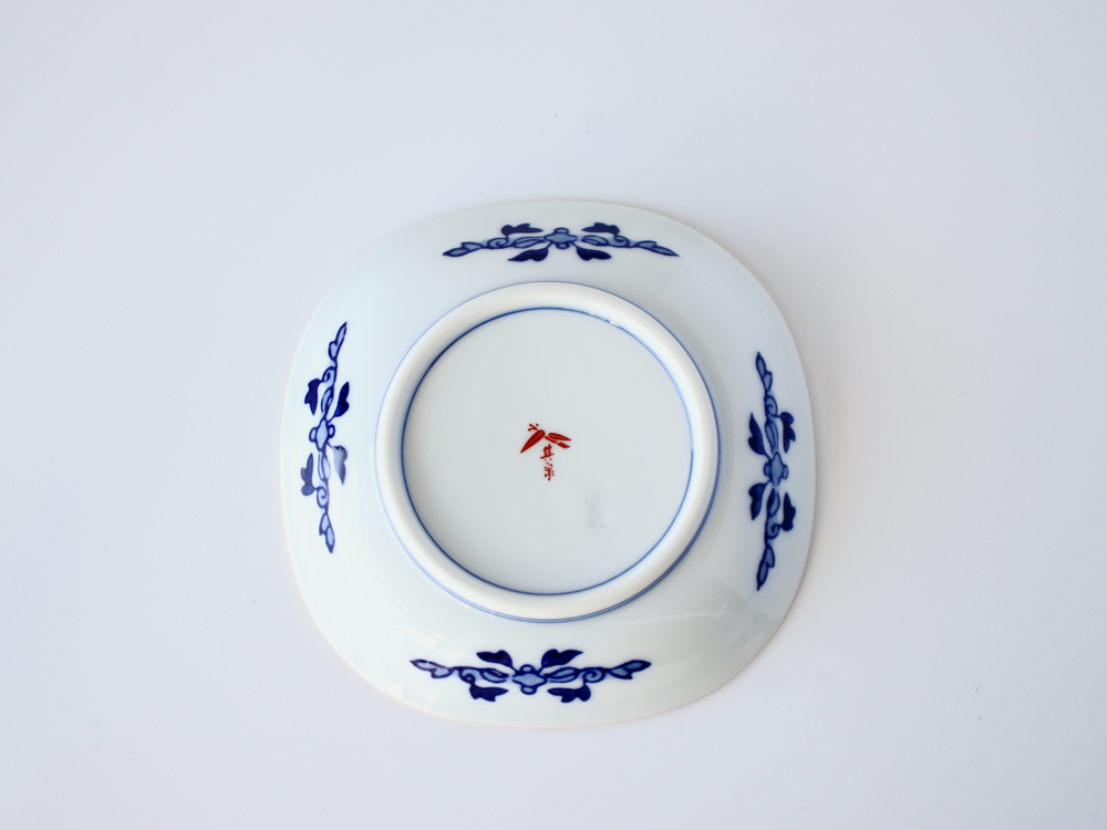 有田焼 賞美堂 春秋文 銘々皿 S-3031S 15cm : 雑貨のお店セレクト