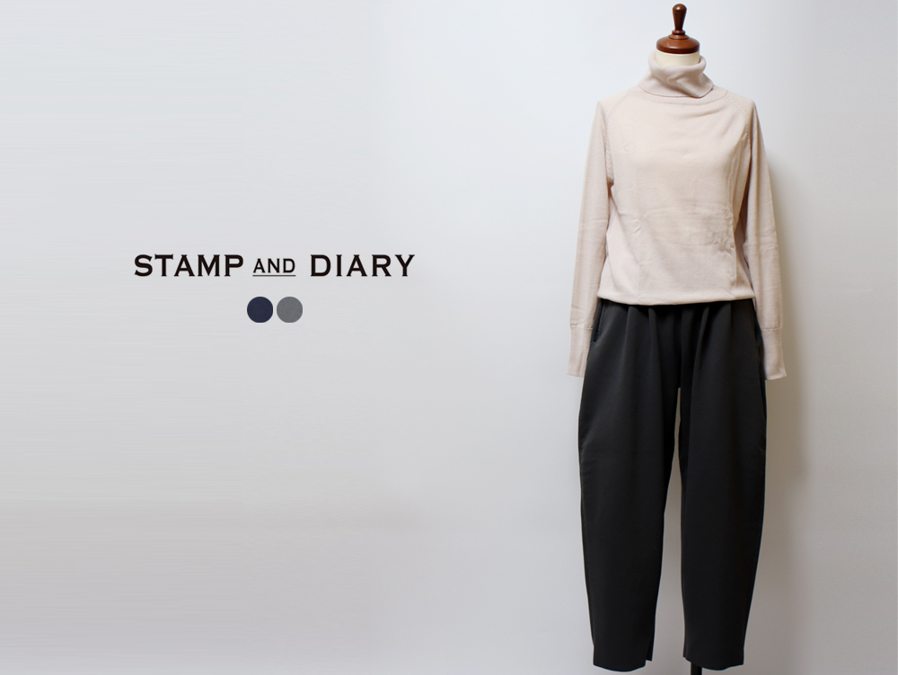 【専用】BACKDROPWEAR 様 STAMP AND DIARY（スタンプアンドダイアリー） バロア生地 タック