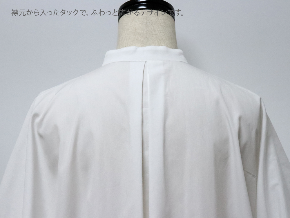 スタンプアンドダイアリー 綿100％生地 タックドルマンスリーブブラウス sdt407es47 スタンプアンドダイアリー 綿100％生地 タックドルマンスリーブ