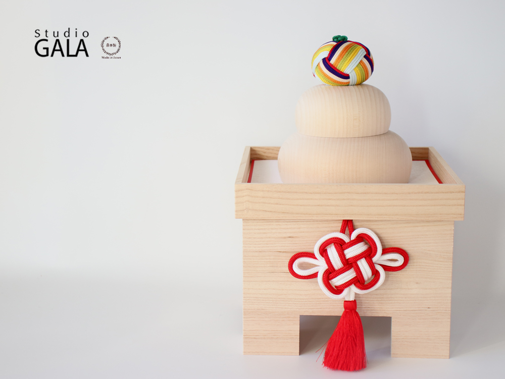 Studio-GALA スタジオガラ HALE 鏡餅 福寿 小林良一 MZ954 : 雑貨のお