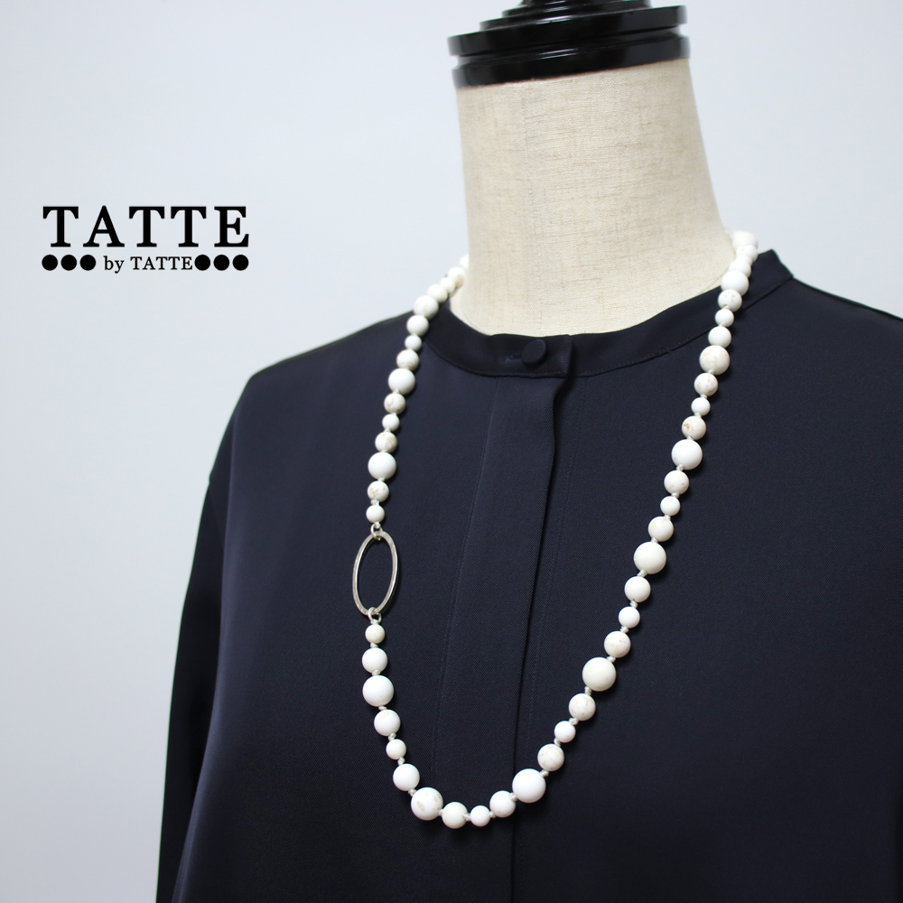 タッテバイタッテ グラスホルダー 淡水パール（染色）×エンジェル