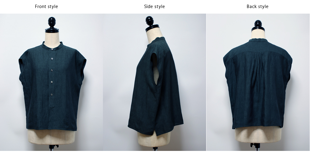 TICCA 2WAYリネンフレンチシャツ tbds-403 ティッカ 国産リネン100% TICCA 【SUMMER SALE】TICCA 2WAYリネンフレンチシャツ tbds-403