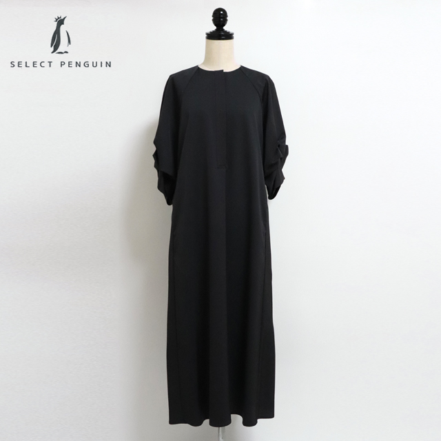 TICCA ツイストスリーブドレス TBEA-191 ティッカ ウォッシャブル仕様 日本製 | TICCA | 01