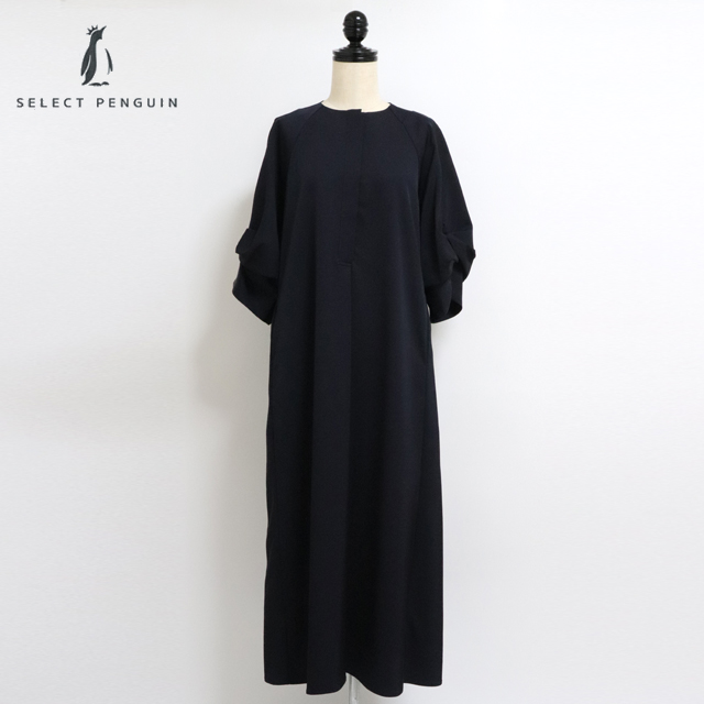 TICCA ツイストスリーブドレス TBEA-191 ティッカ ウォッシャブル仕様 日本製 | TICCA | 02