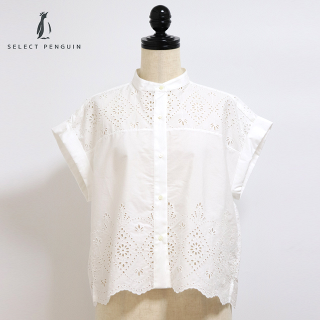 TICCA（ティッカ） オリジナルレース使用 レースフレンチシャツ tbfs
