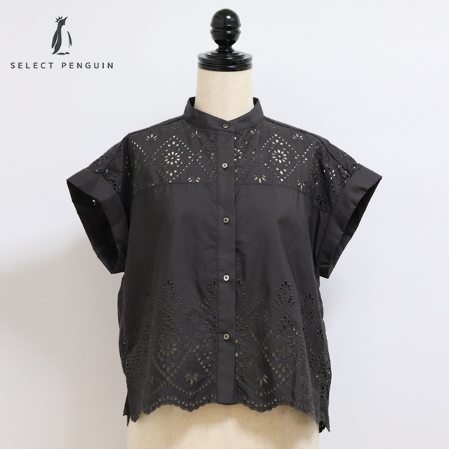 TICCA（ティッカ） オリジナルレース使用 レースフレンチシャツ tbfs