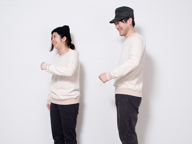 オーガニックコットントレーナー yohaku 余白 スウェット オーガニックコットントレーナー yohaku 余白 スウェット : 雑貨