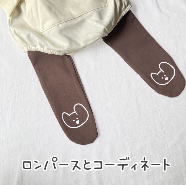 赤ちゃんの冬服に最適な裏起毛タイツ