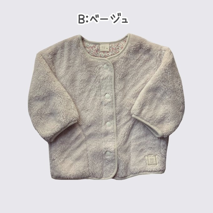 nicorito ベビー ジャンバー アウター ファージャケット 女の子