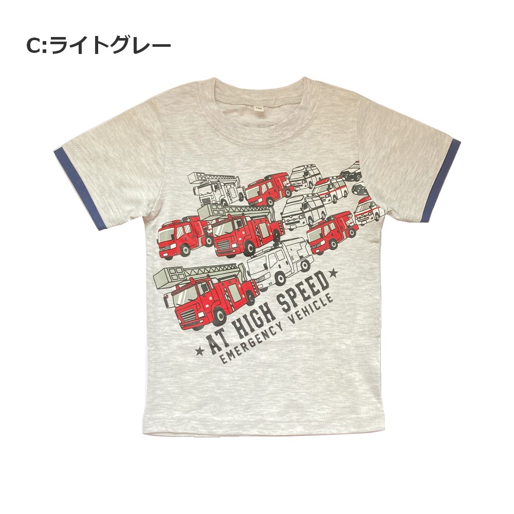 はたらくくるまのデザインTシャツ