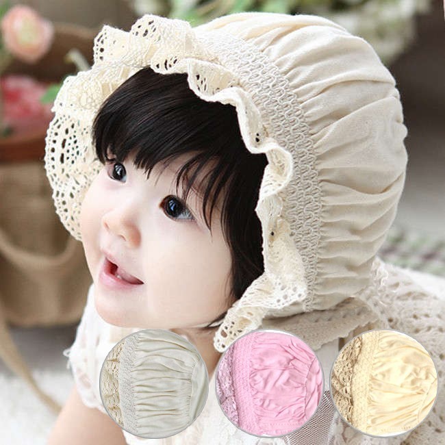 レース帽子