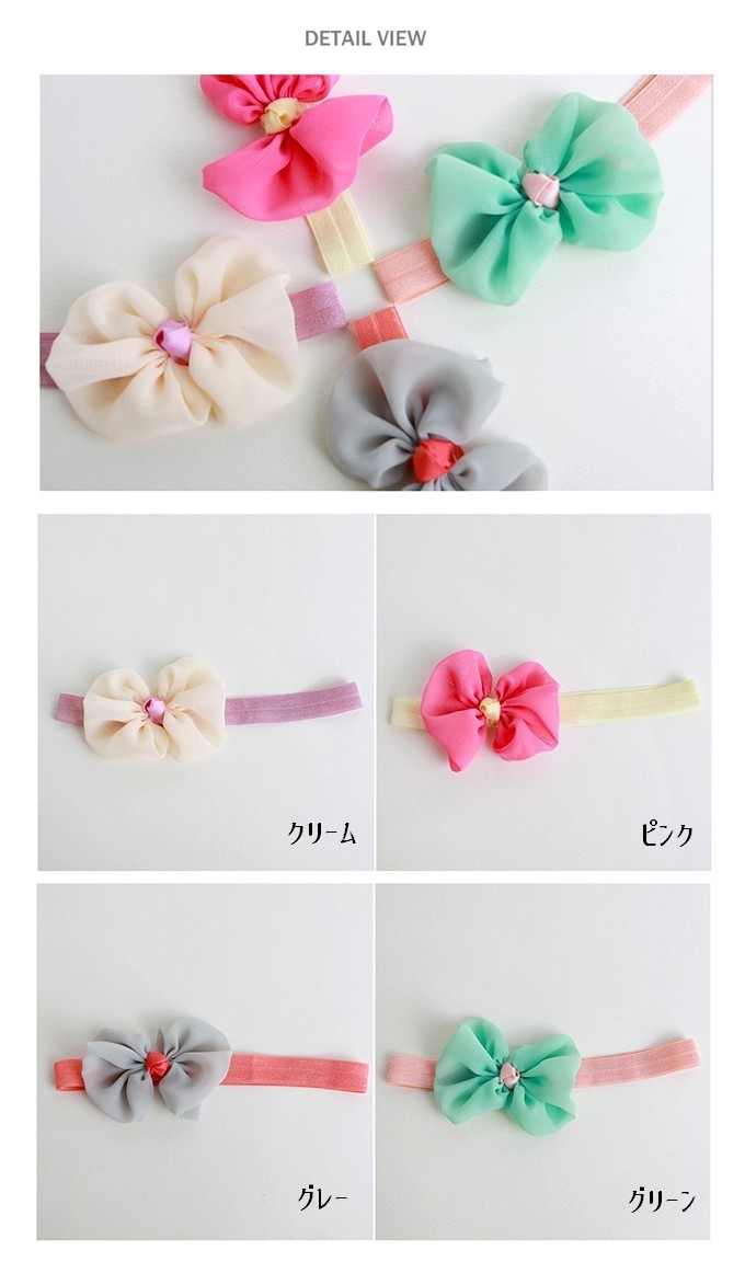 キッズヘアアクセサリー