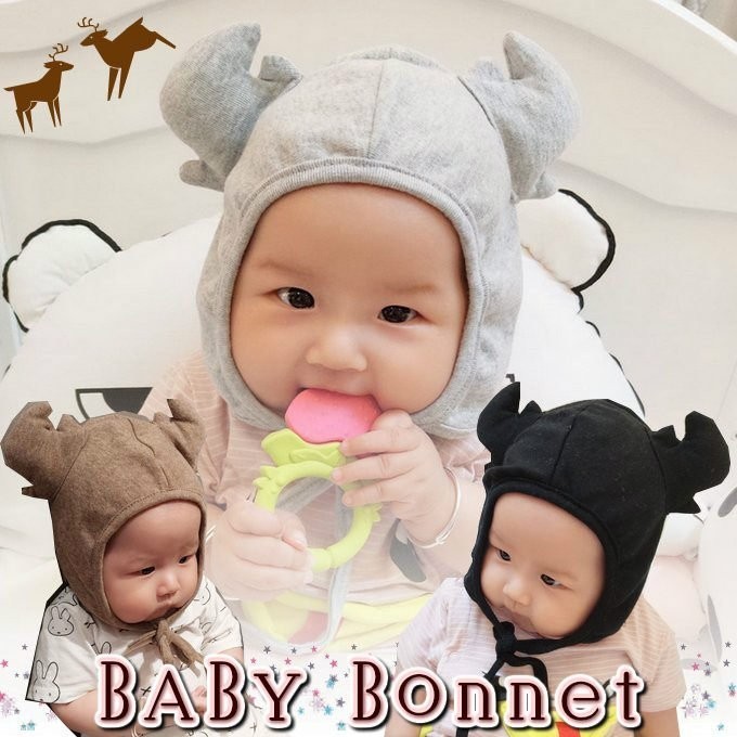 トナカイベビー帽
