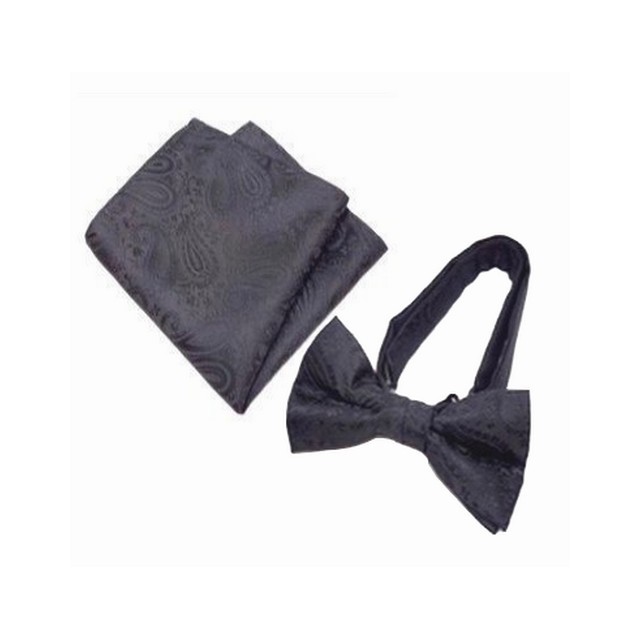 蝶ネクタイ ポケットチーフ 2点セット ペイズリー  mpc-set |  | 08