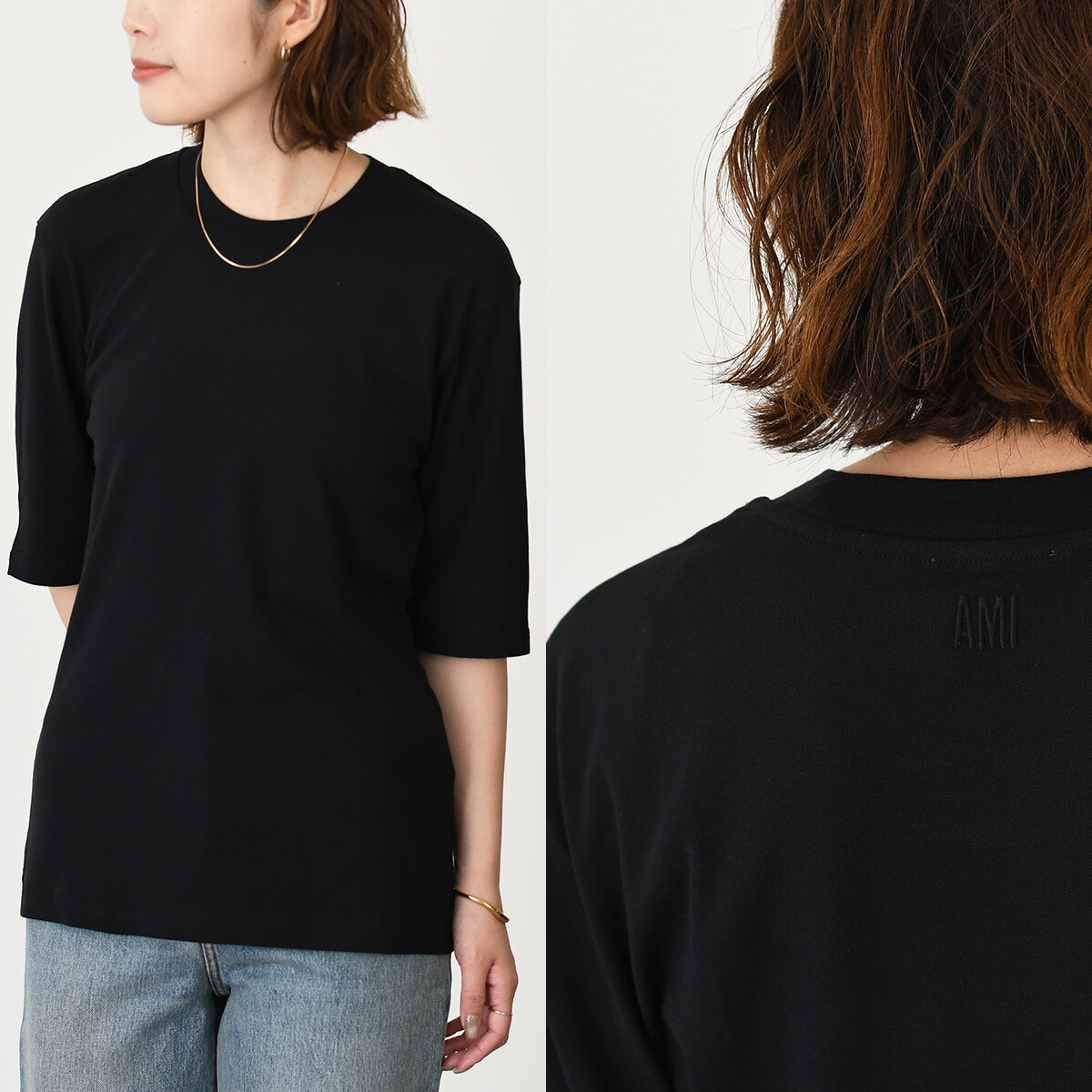 【国内即発】AMI ALEXANDRE MATTIUSSI Ami シグネチャー Tシャツ AMI Alexandre Mattiussi ALEXANDRE MATTIUSSI アミ トップス DE