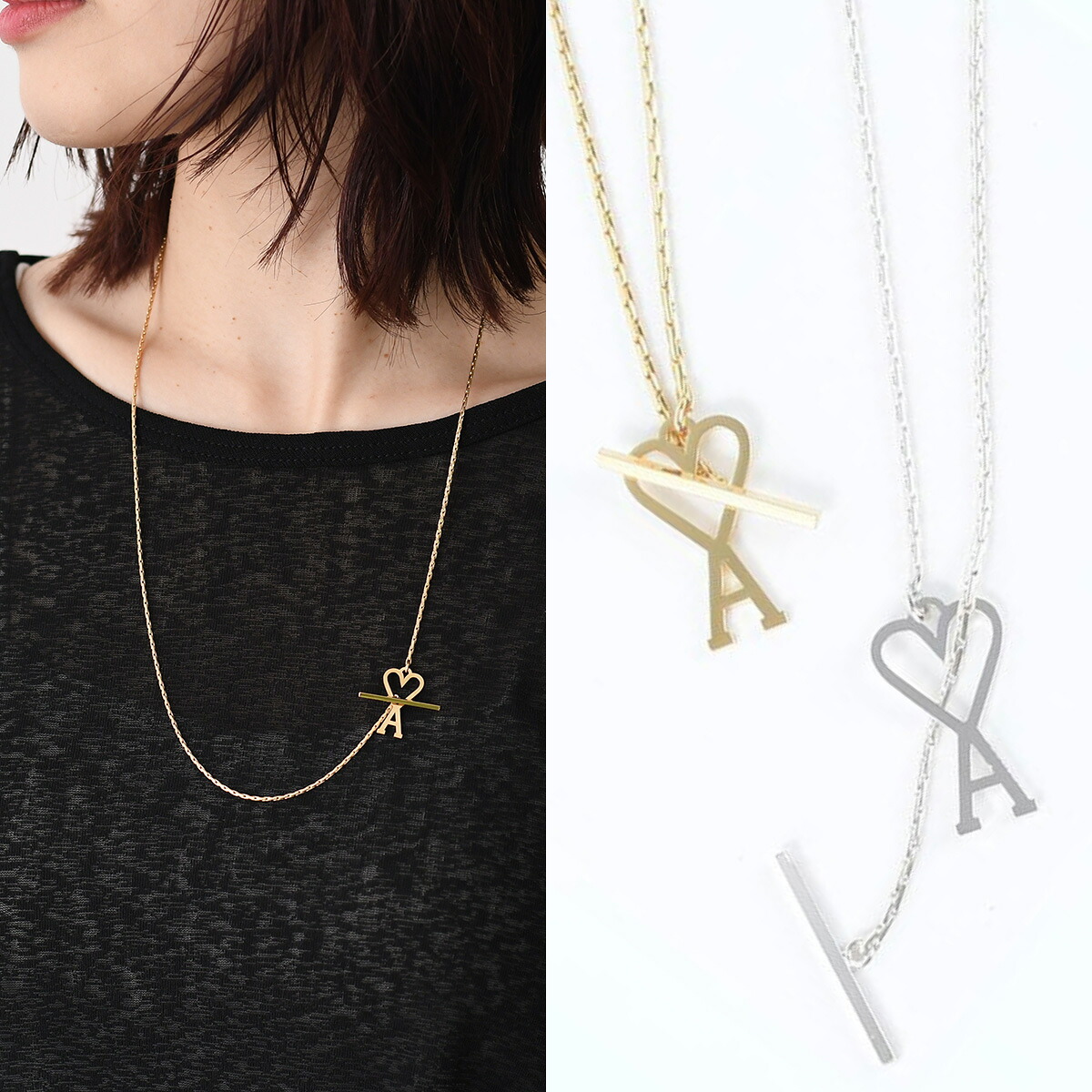 AMI Alexandre Mattiussi AMI PARIS アミパリス ピアス アクセサリー