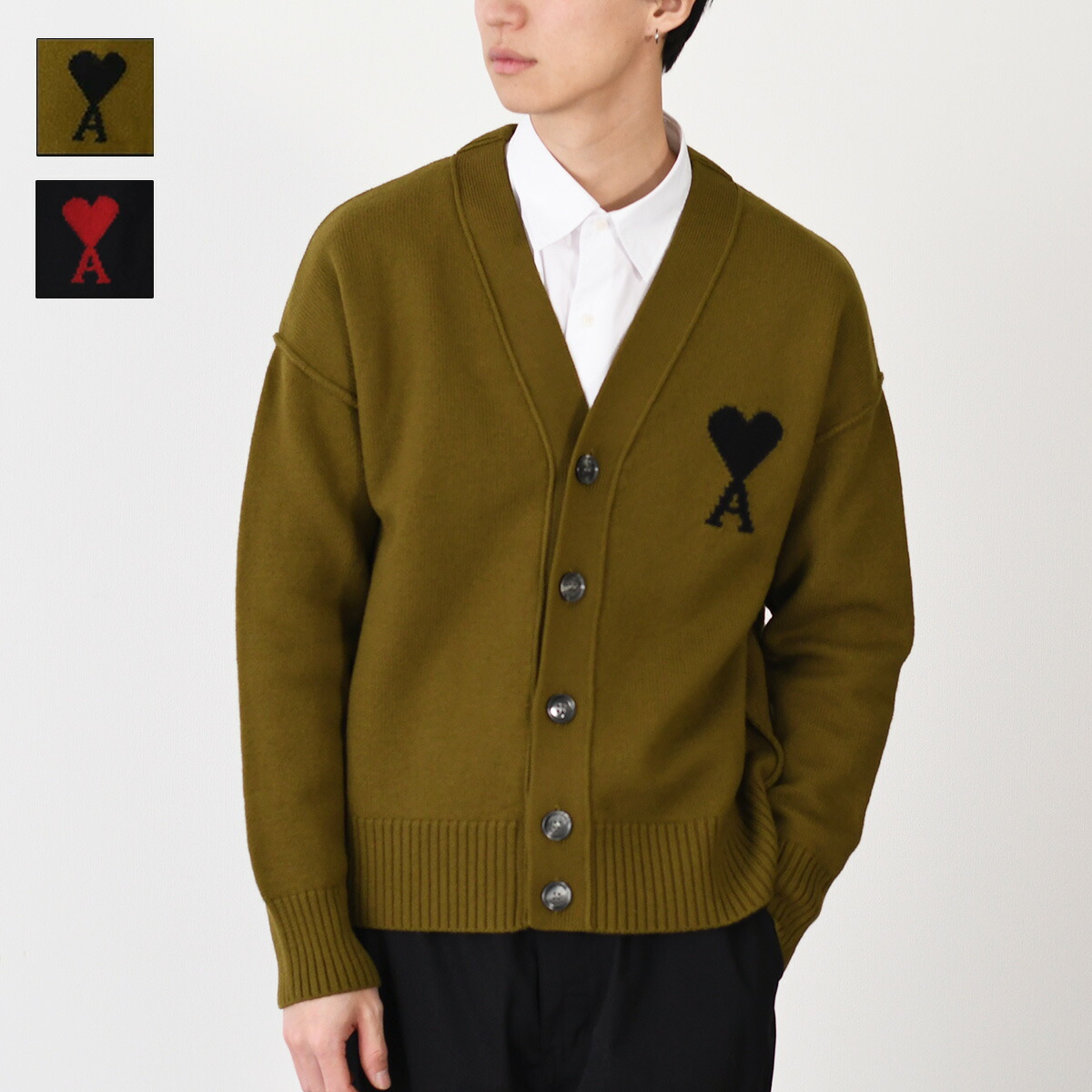 ami alexandre mattiussi カーディガン AMI Alexandre Mattiussi 【MAX1.5万円OFFクーポン】AMI ALEXANDRE