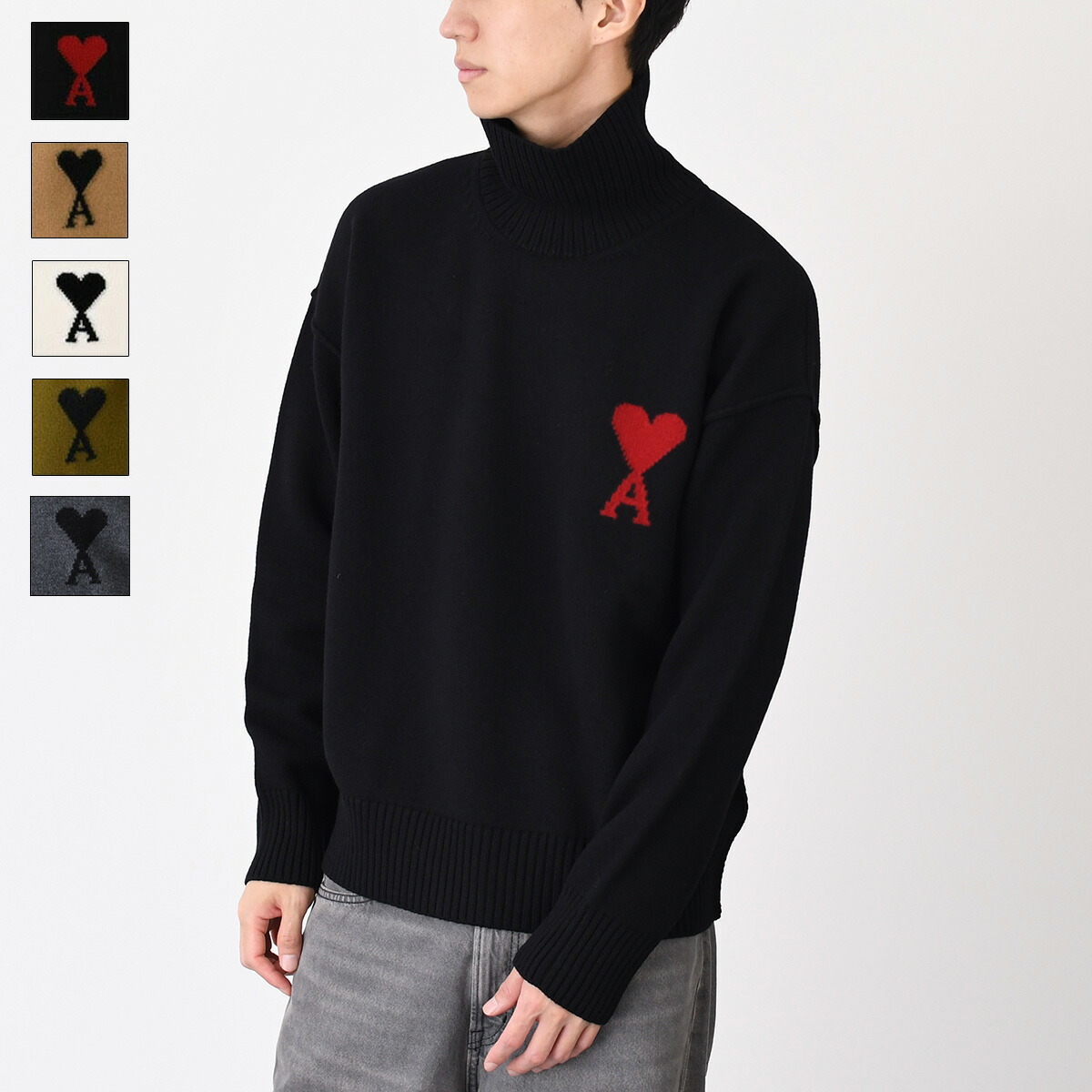 AMI Alexandre Mattiussi トップス AMI DE COEUR アミパリス Ami De