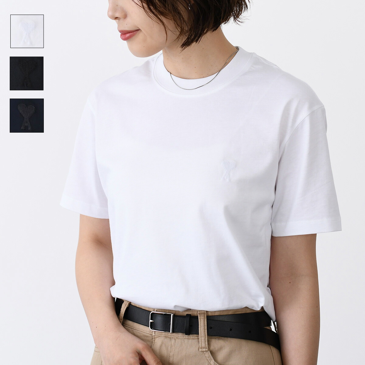 ami paris トップス　Tシャツ ユニセックス タンクトップ ☆ ami Alexandre Mattiussi (AMI