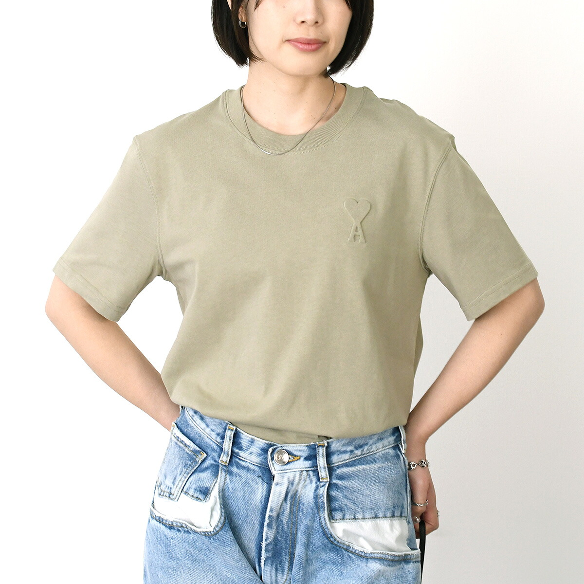 AMI Alexandre Mattiussi AMI PARIS アミパリス トップス オーガニック