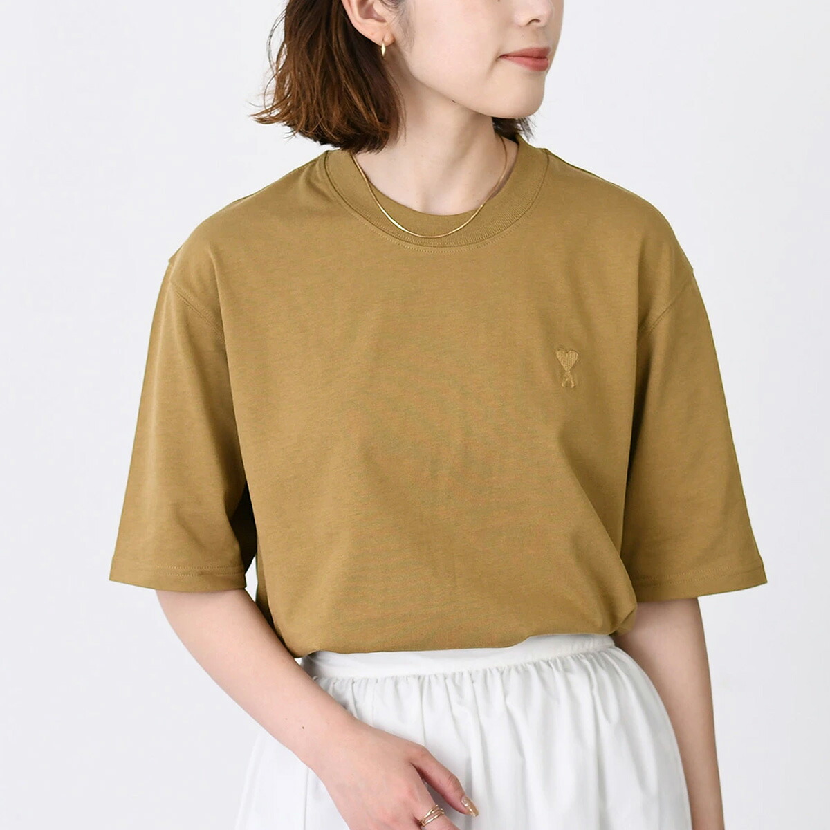 AMI Alexandre Mattiussi AMI PARIS アミパリス トップス オーガニック