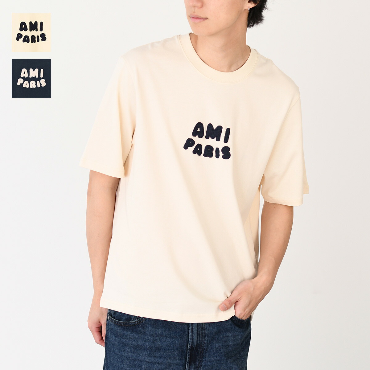 「アミ・ド・クール」Tシャツ アミパリス Ami Paris Tシャツ カットソー アミ ドゥ クール