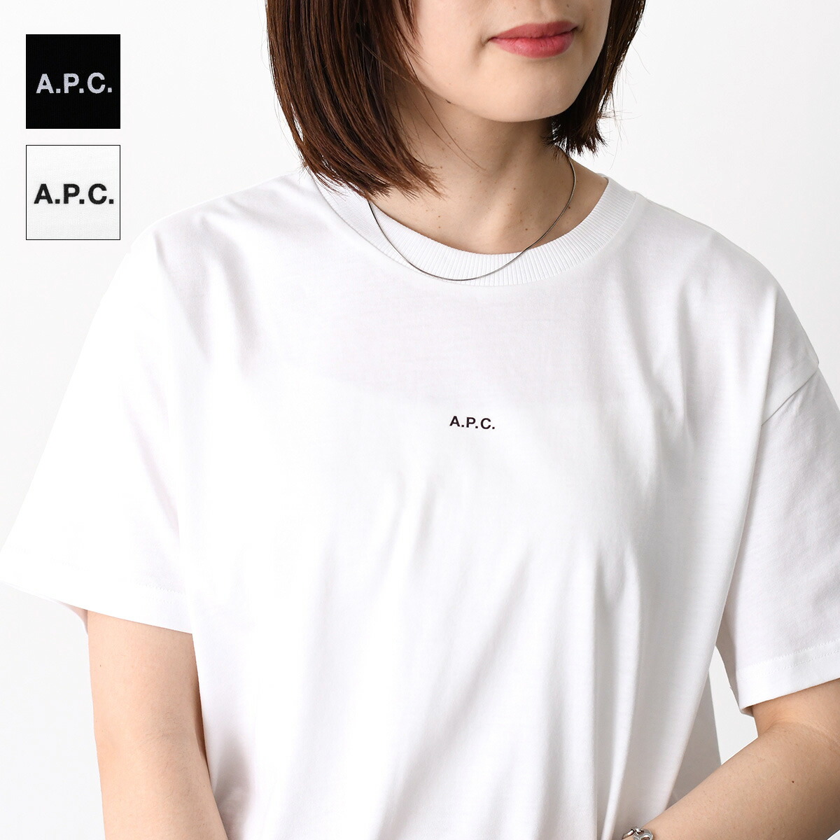 A.P.C.（アーペーセー） APC トップス Jill Loose fit Tシャツ COGAD