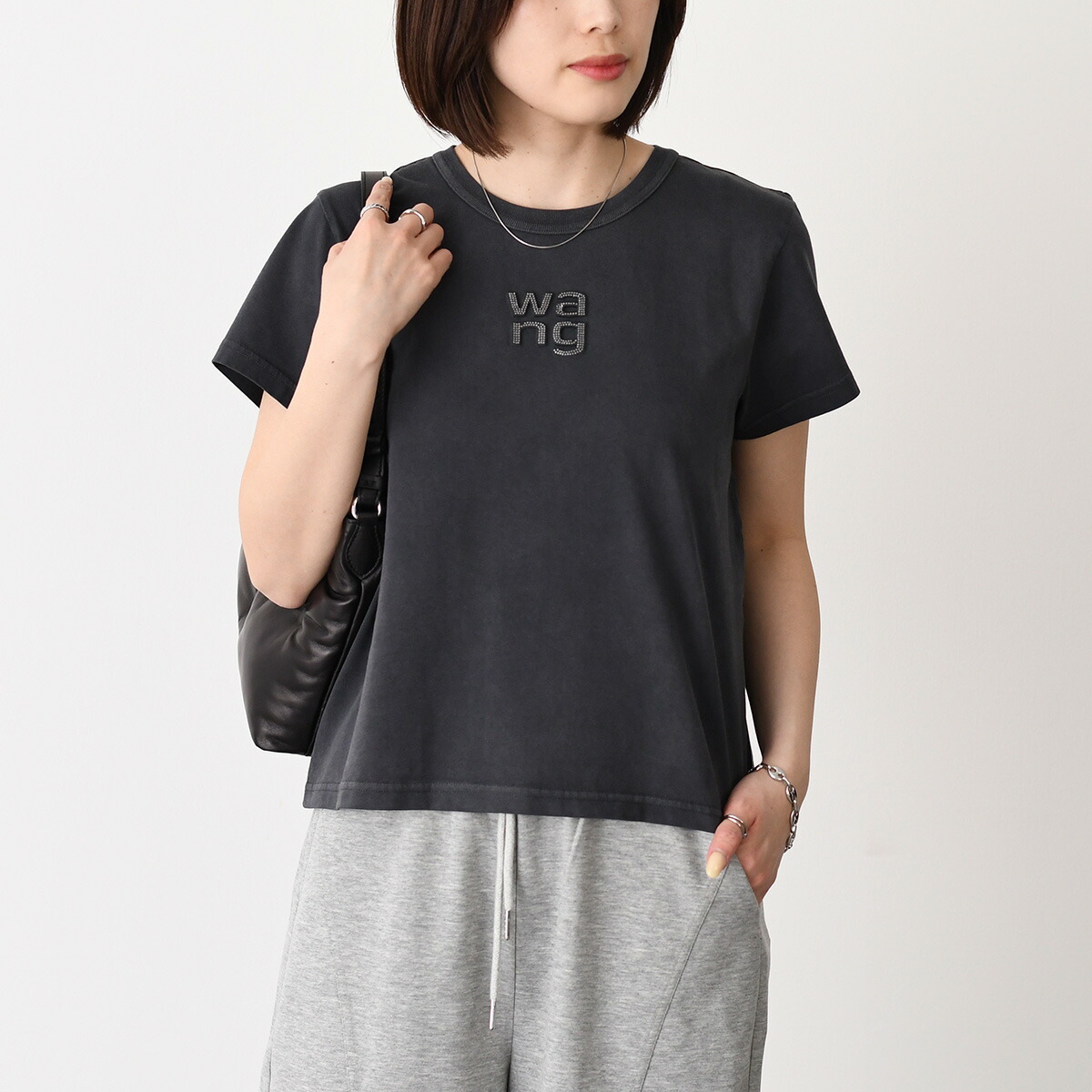 alexanderwang グレー Tシャツ 半袖　xs アレキサンダーワン 半袖Tシャツ メンズ SIZE x-small (XS) Alexander