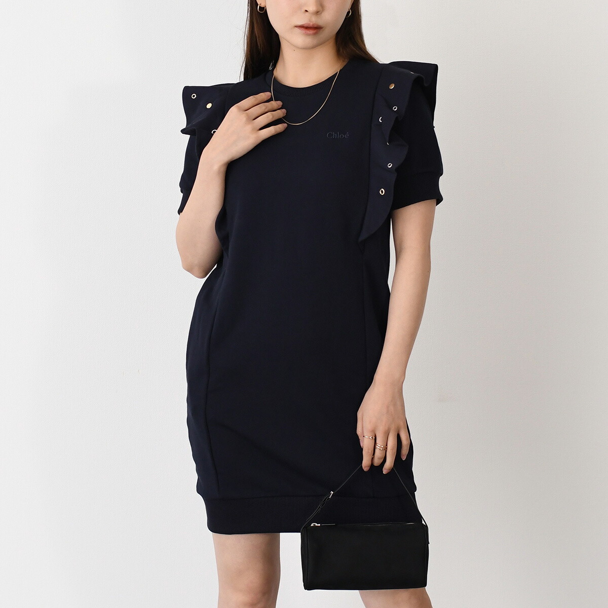 Chloe（クロエ） トップス ノースリーブ ラッフル トップス