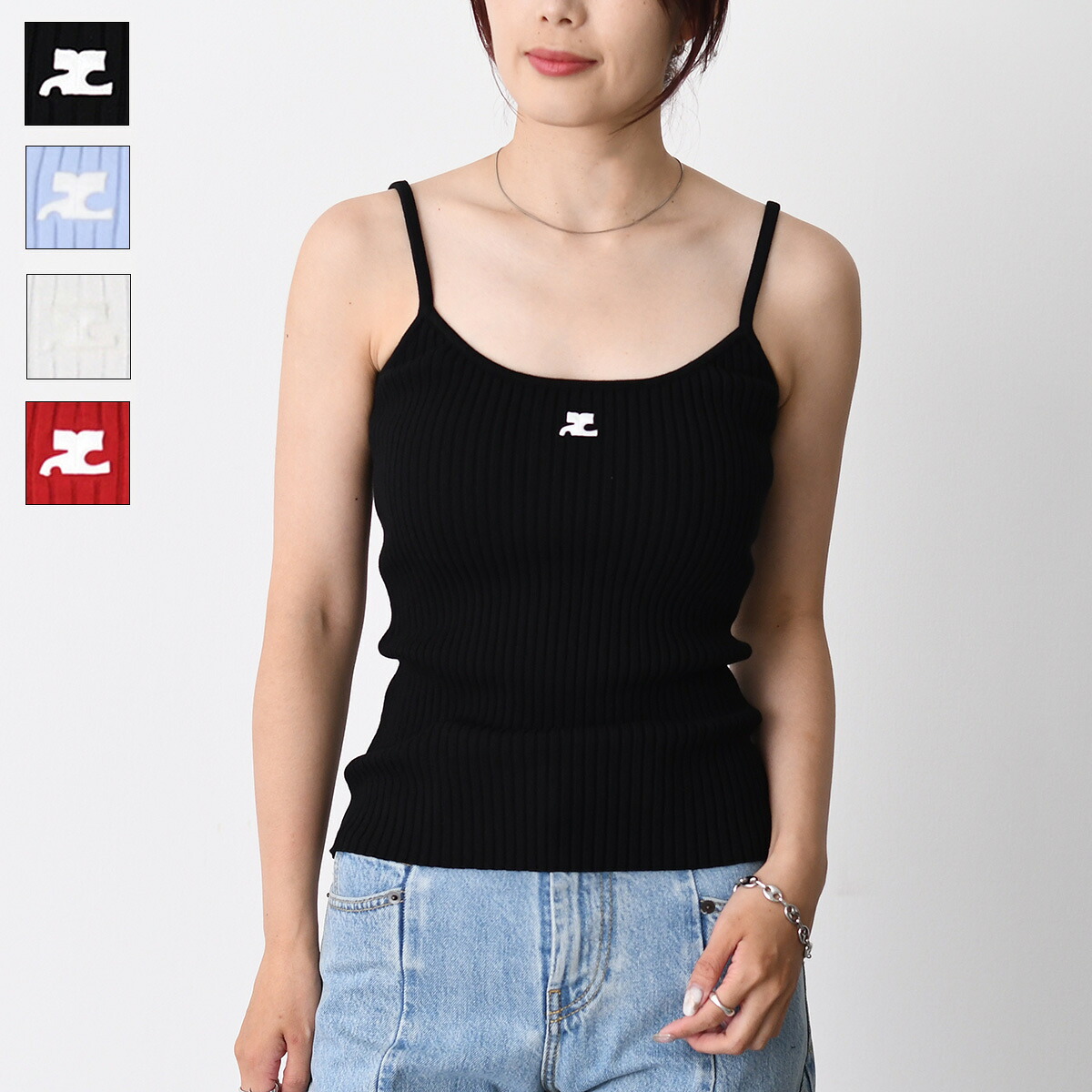 courreges（クレージュ） Tシャツ トップス シグネチャーコントラスト