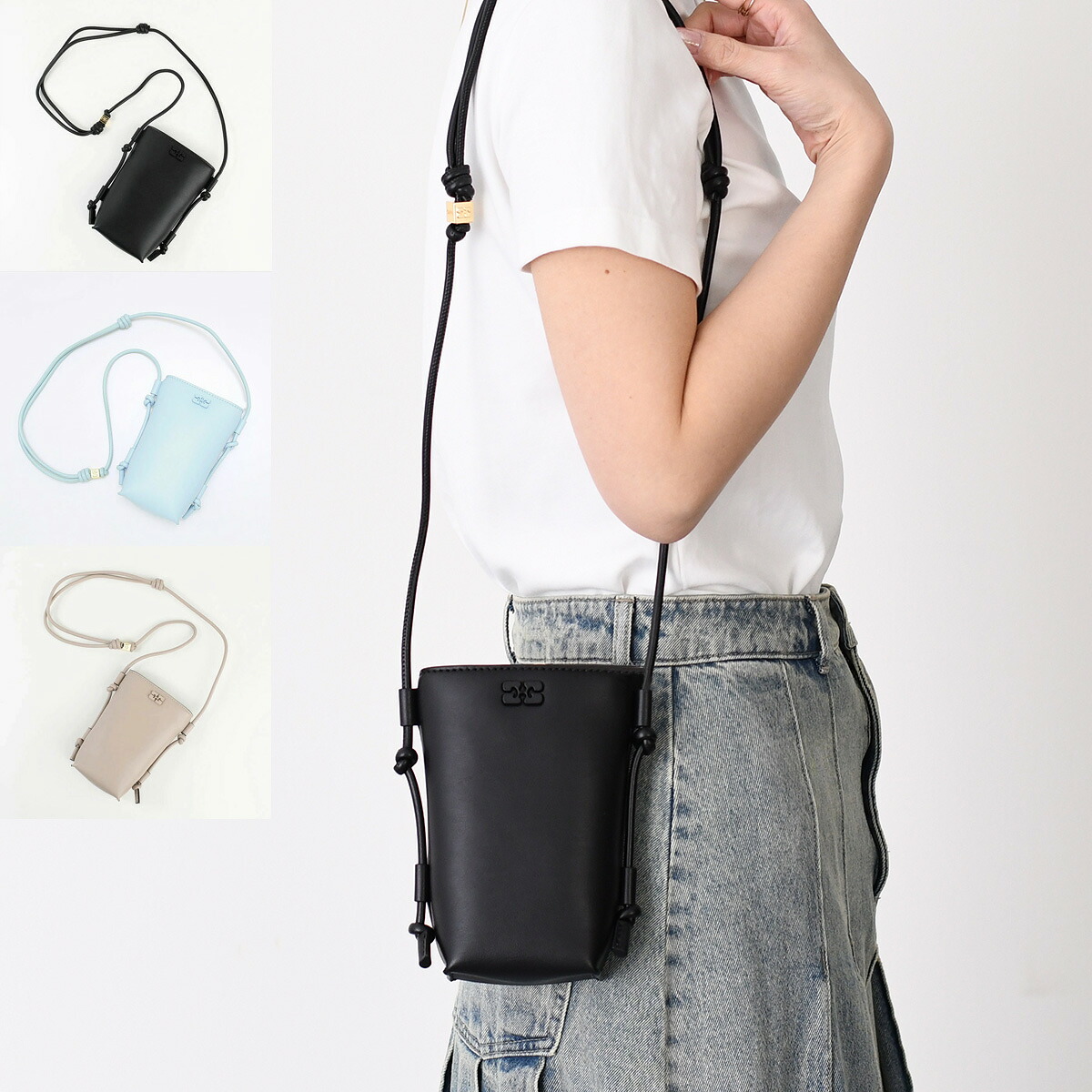 GANNI（ガニー） トップス フローラル ブラウス シャツ F8710