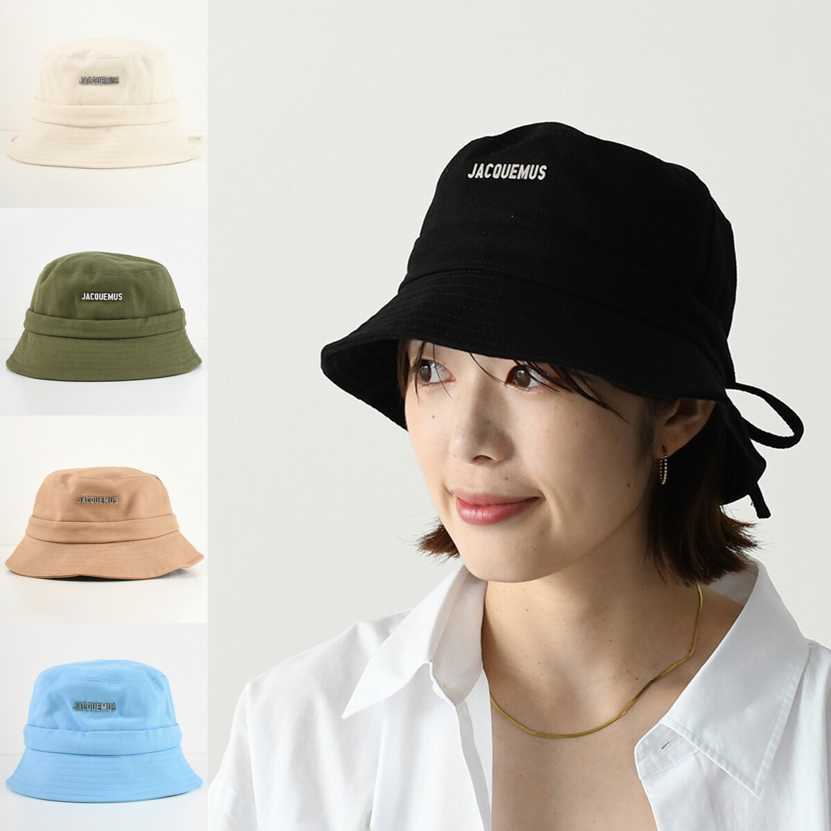 JACQUEMUS ジャックムス 帽子 ハット 213AC002 LE BOB ARTICHAUT