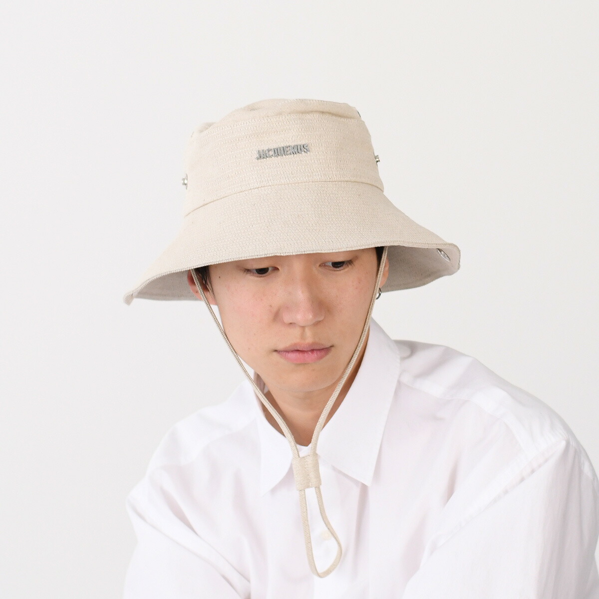 Jacquemus ジャックムス バケットハットLe bob artichaut Le Bob Artichaut bucket hat in black - Jacquemus | Mytheresa