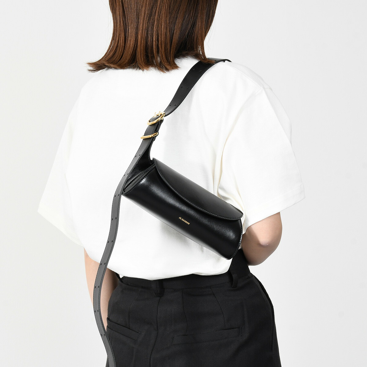 白ジャケットTシャツ革財布にjilsanderジルサンダースマホケース JIL SANDER JILSANDER ジルサンダー カードケース コインケース