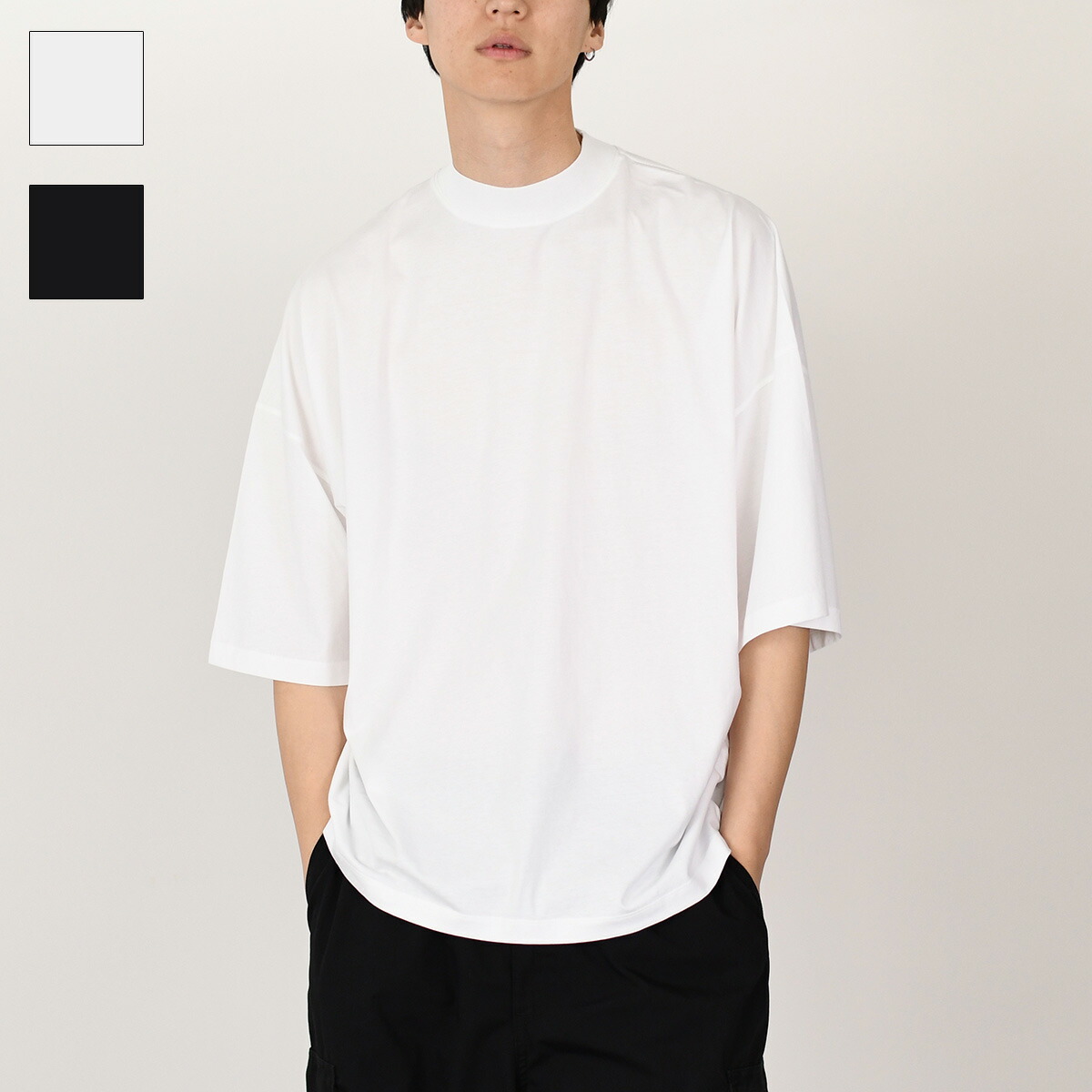 JIL SANDER+ ボーダーTシャツ L ジルサンダー 半袖」 JIL SANDER（ジルサンダー） トップス Tシャツ ボーダーTシャツ