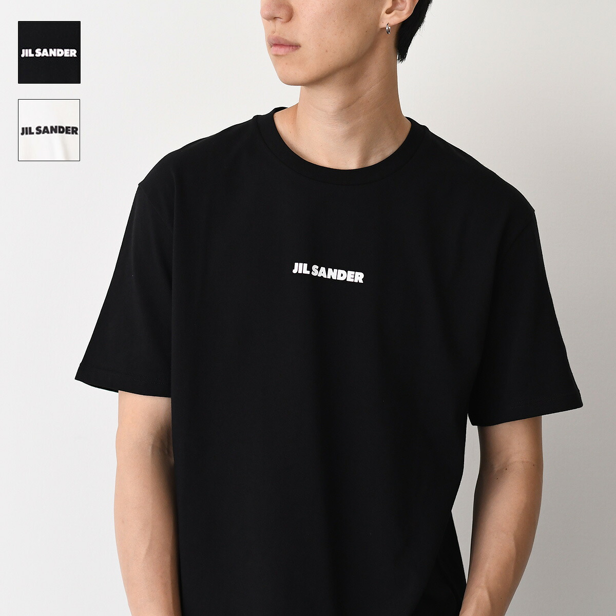 JIL SANDER（ジルサンダー） Tシャツ オーバーサイズ ロゴT コットン