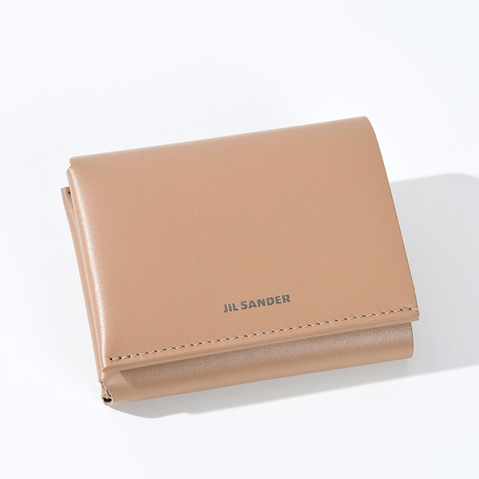 Jil Sander ジルサンダー ZIP AROUND 折りたたみ財布 カード JIL SANDER ジルサンダー 2つ折り財布 小銭入れ付き/ラウンド