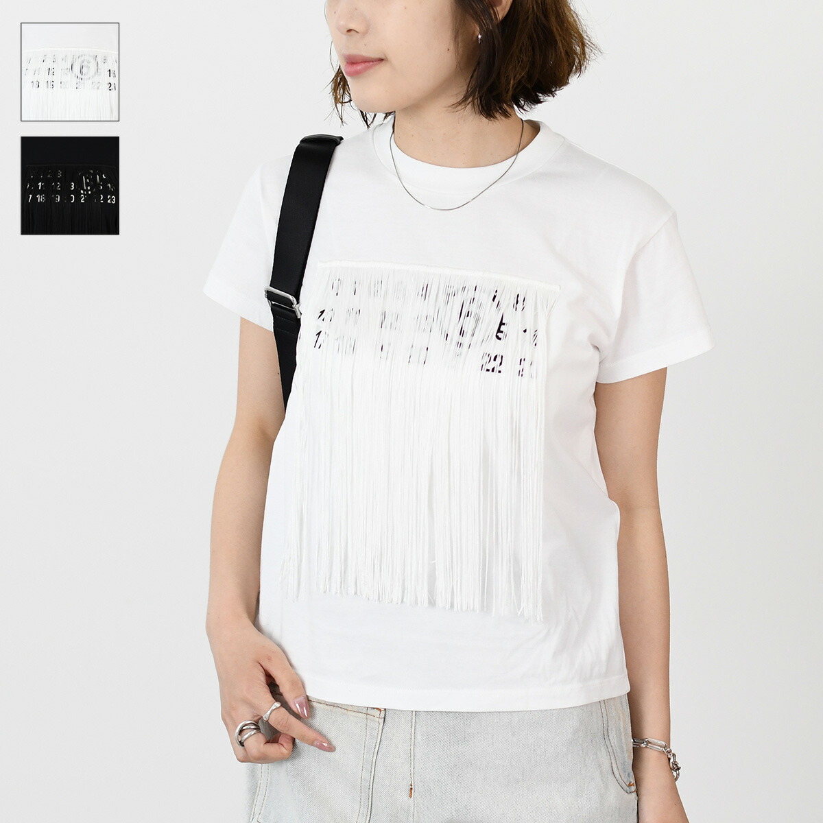 [MM6 Maison Margiela]★S52GC0336 M20048 900 ロゴTシャツ★ 楽天市場】MM6 Maison Margiela エムエムシックス Numeric logo