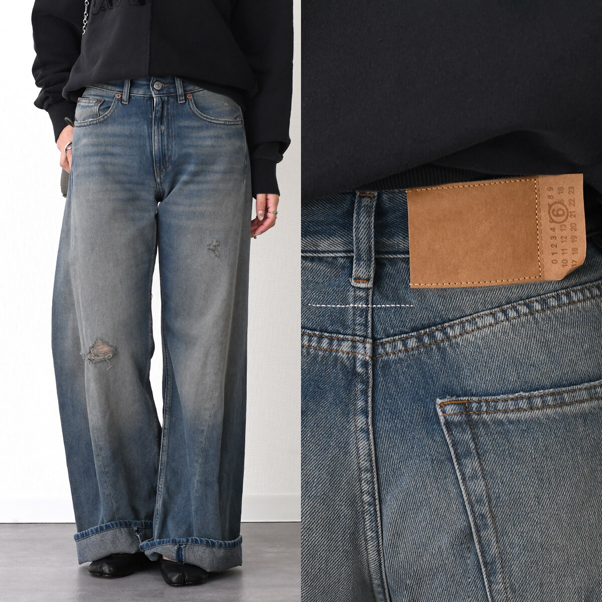 ACNE（アクネ） ACNE STUDIOS ストゥディオズ ワイド ボトムス デニム