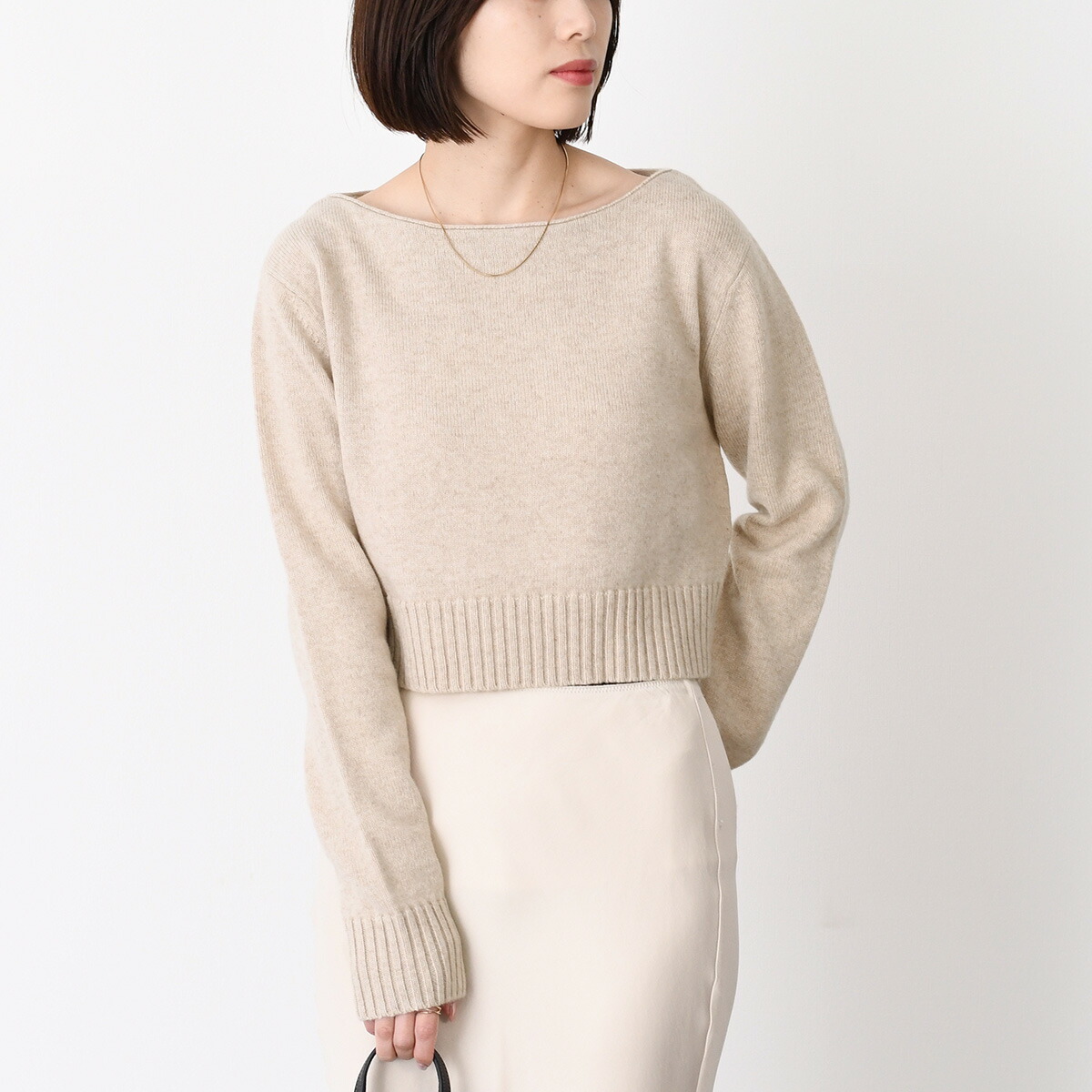 Max Mara（マックスマーラ） ワンピース ニット LACUNA リブ編みウール