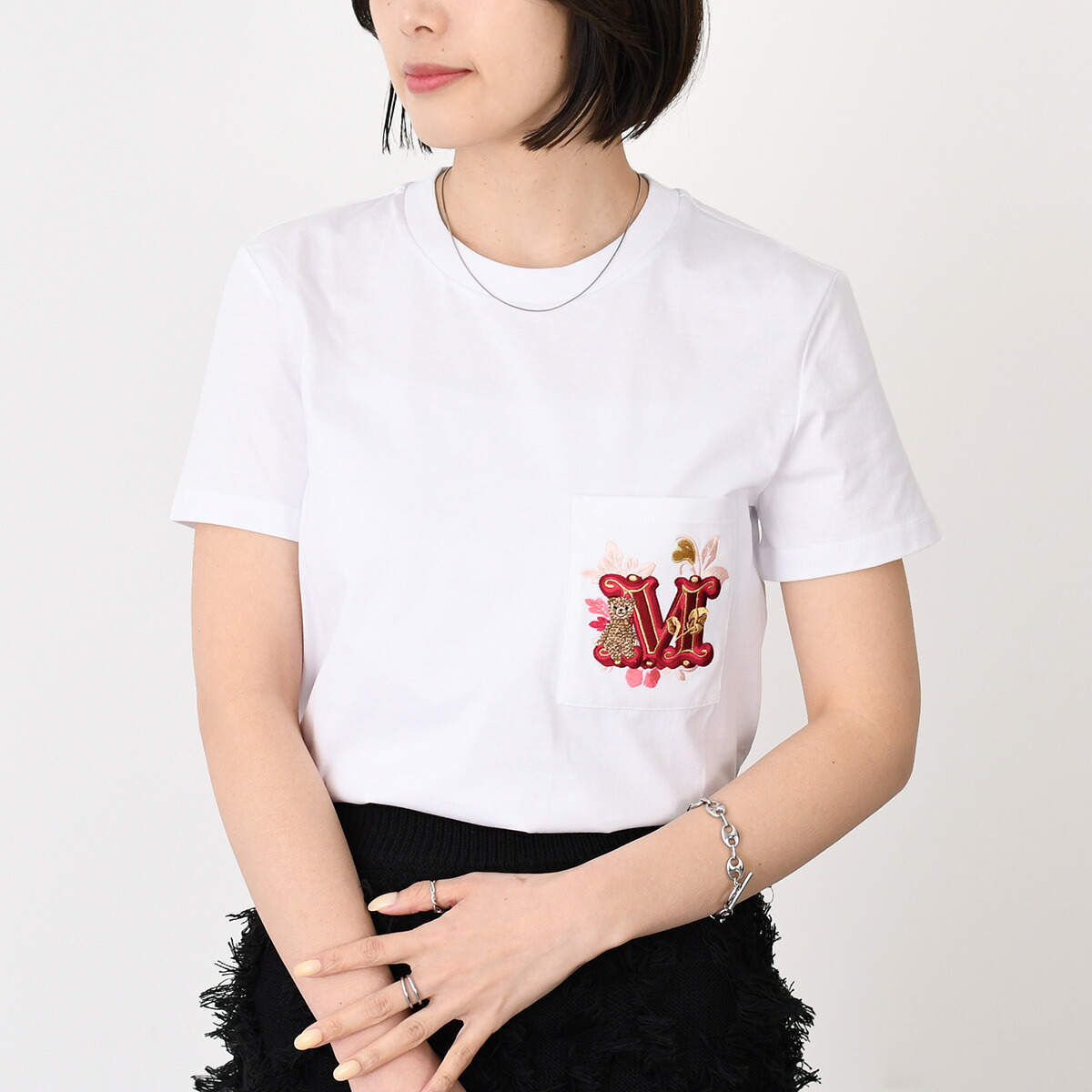 Max Mara（マックスマーラ） トップス PAPAIA1 ポケット付きコットンT
