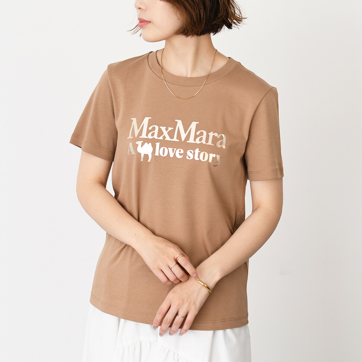 Max Mara S エス マックスマーラ ジャージポケットTシャツ